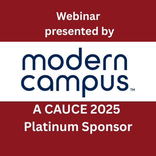 Presenter by Modern Campus